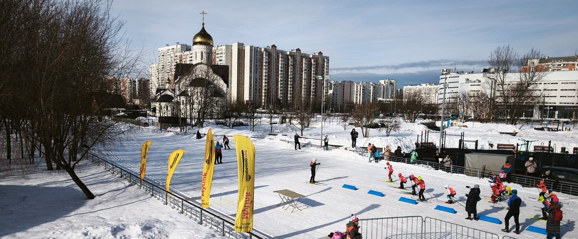 Лыжная гонка Москвичка при нашей поддержке