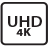 Поддержка UHD 4K стандарта